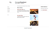 Tablet Screenshot of georgegantzer.com